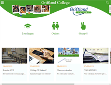 Tablet Screenshot of griftland.nl